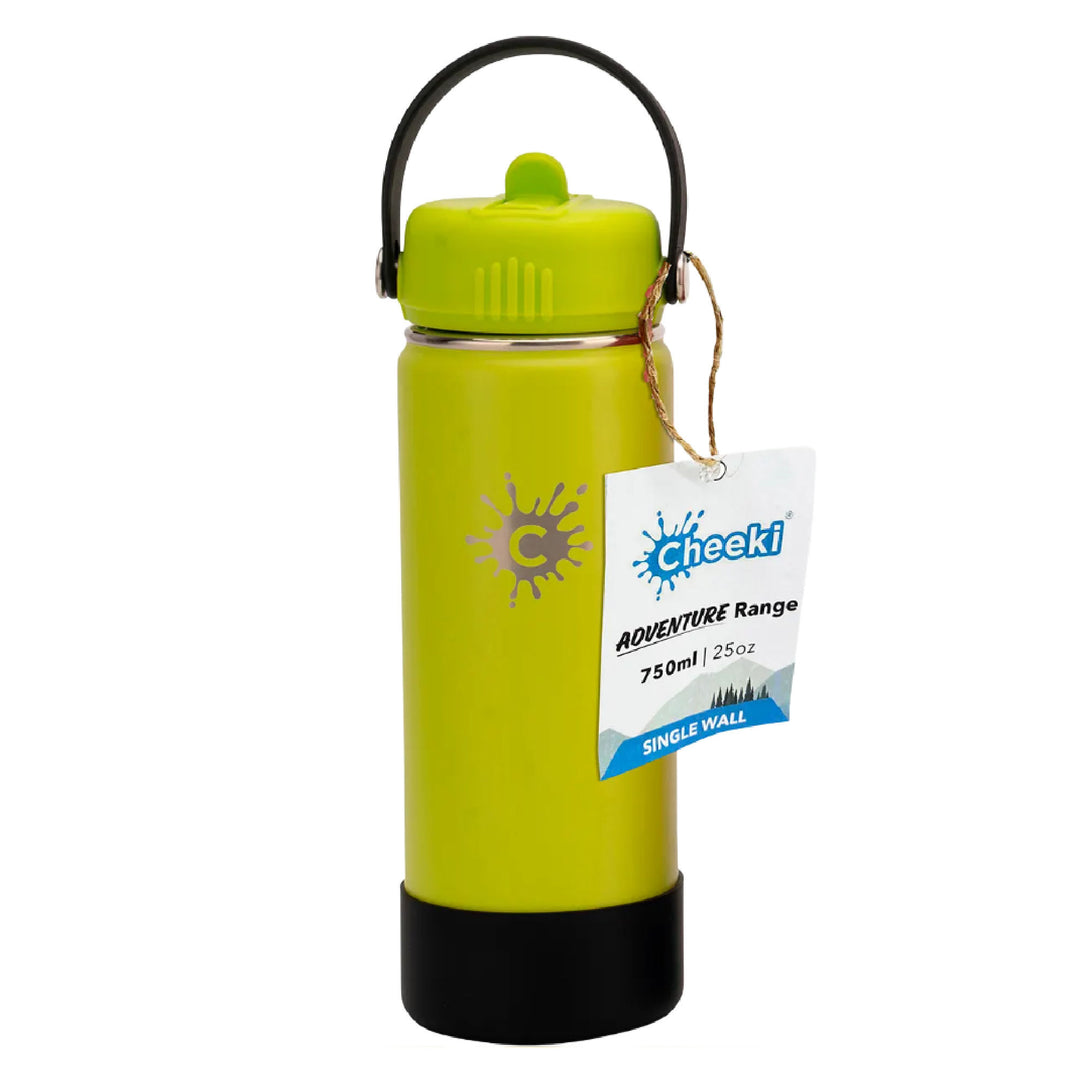 Cheeki 750ml Adventure Bottle - Lime