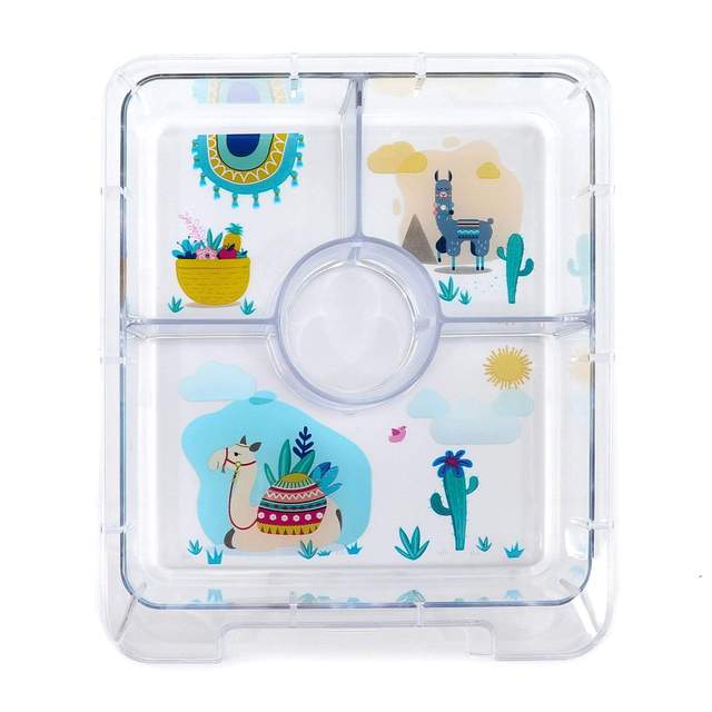 Citron Bento Snack Box With Sandwich Cutter + Picks - Green Dino