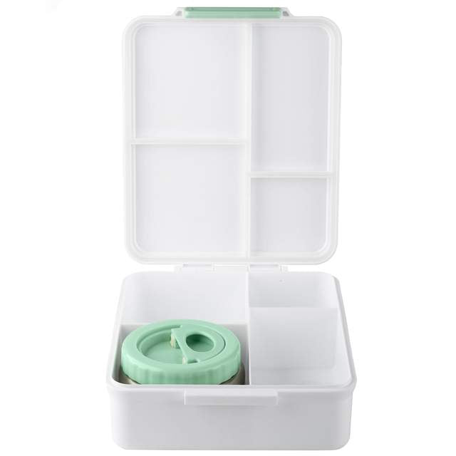 Citron Grand Lunch Box with Insulated Food Jar - Dino