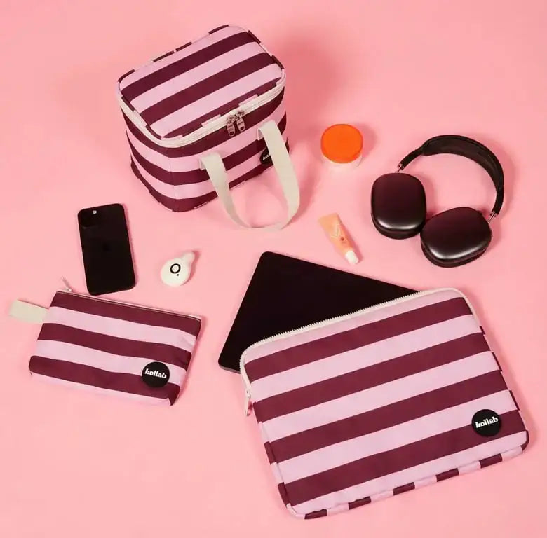 Kollab Insulated Lunch Bag - Coco Stripe