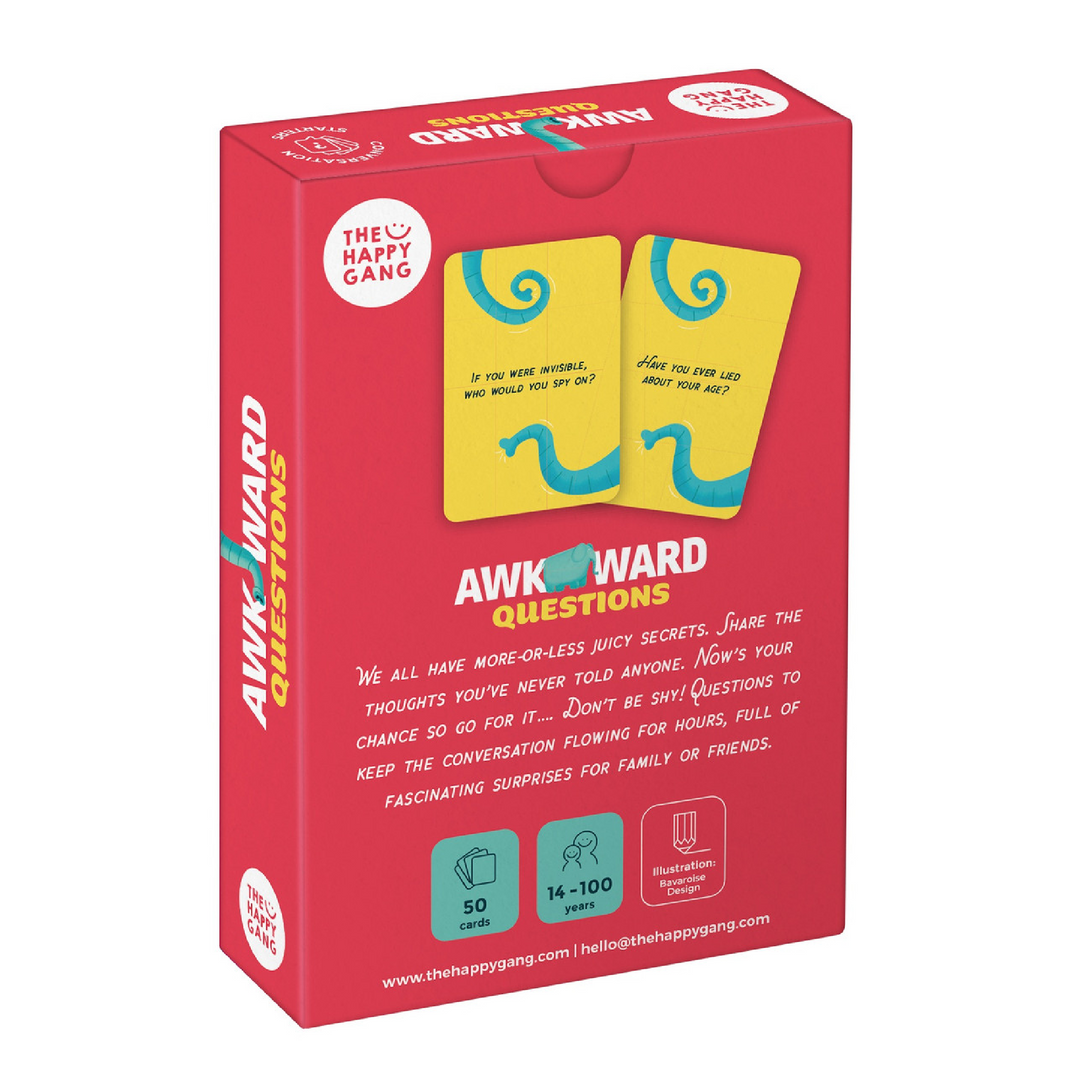 Awkward Buzz Conversation Starter Cards | The Bento Buzz