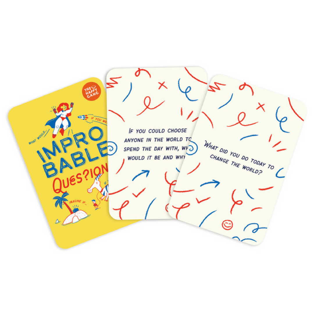 Conversation Starter Cards - Improbable Questions