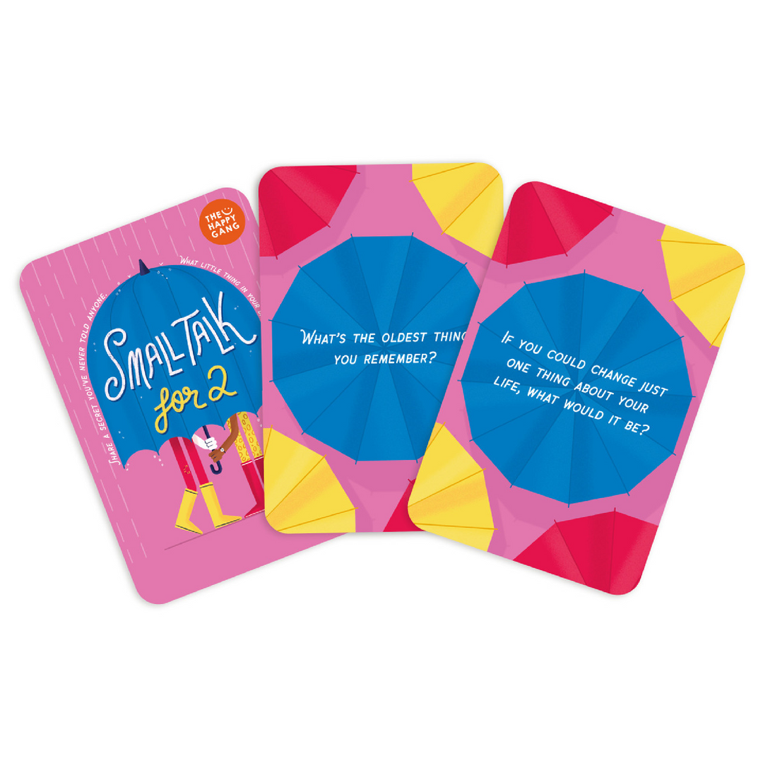 Conversation Starter Cards - Small Talk for 2
