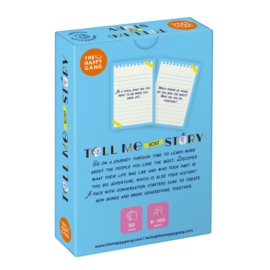 Conversation Starter Cards - Tell Me Your Story