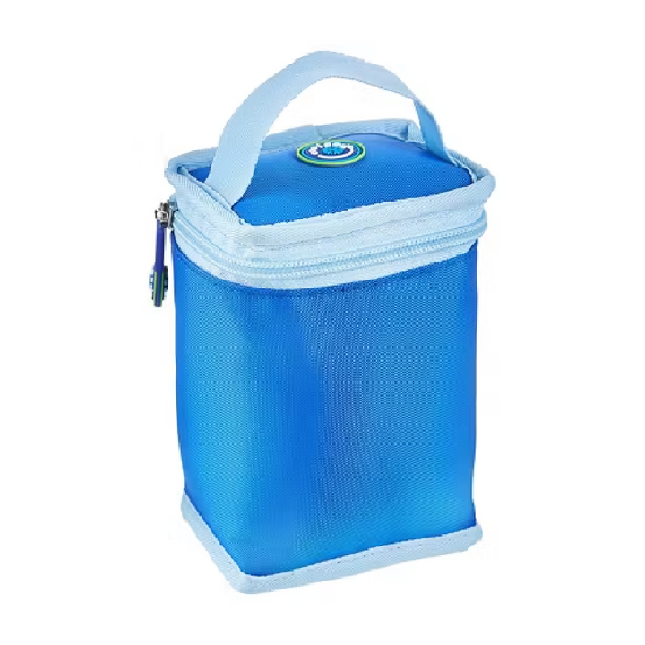 CoolPod Freezable Fruit Drink Cooler Bag - Blue/Sky Blue