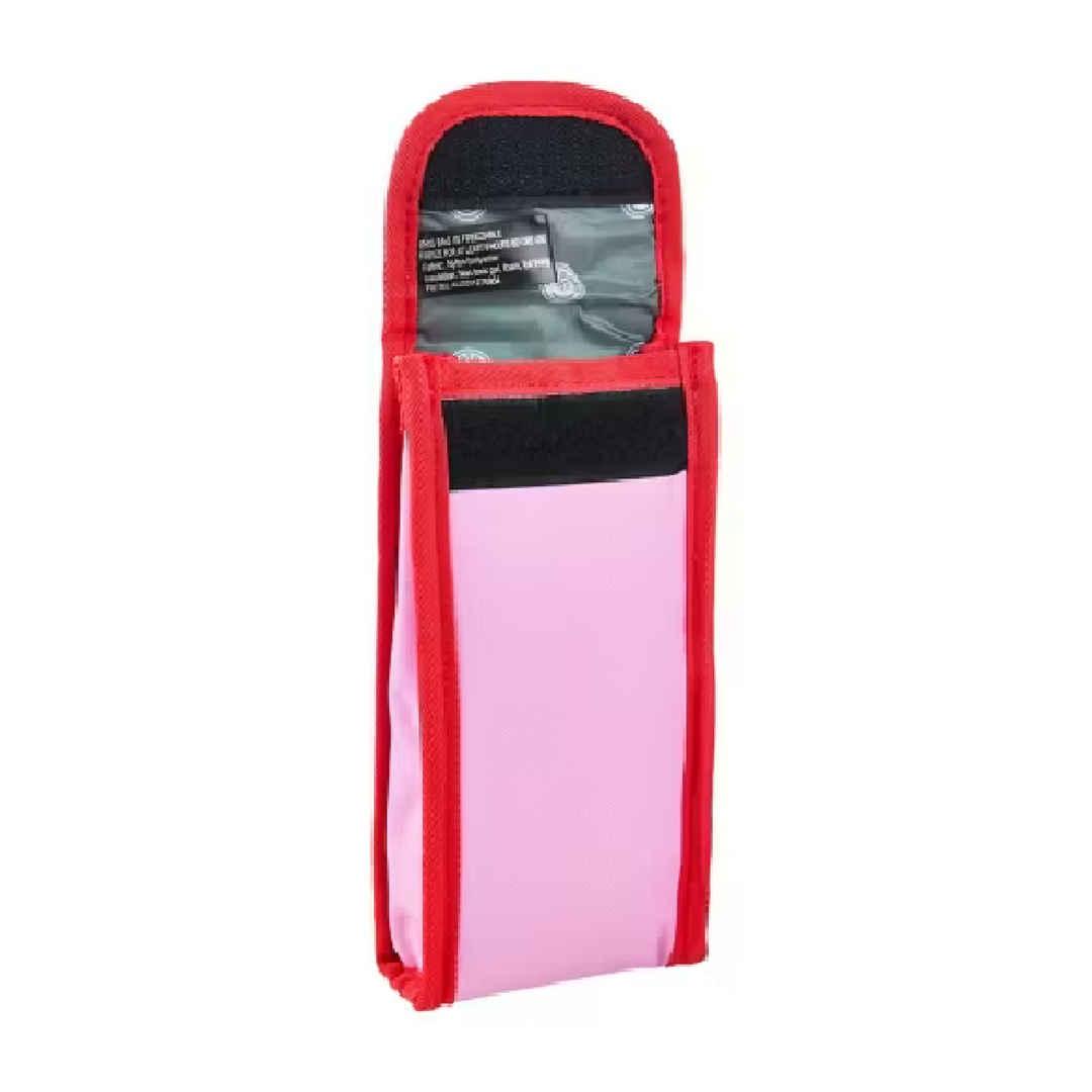 CoolPod Freezable Yoghurt Insulated Squeeze Pouch - Pink/Red