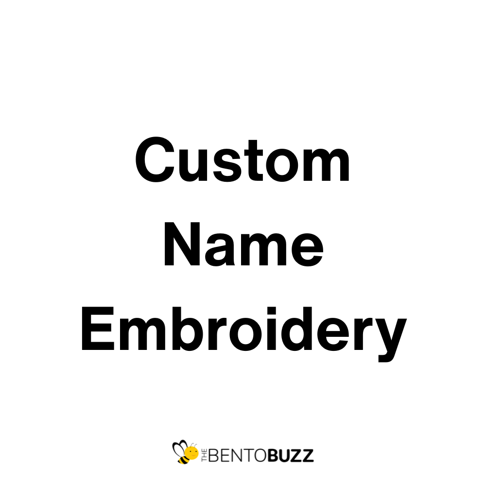 Custom Name Embroidery x 2