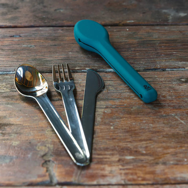 Seed & Sprout Reusable Cutlery Set - Forest