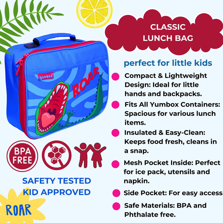 Yumbox Insulated Lunch Bag - Dinosaur