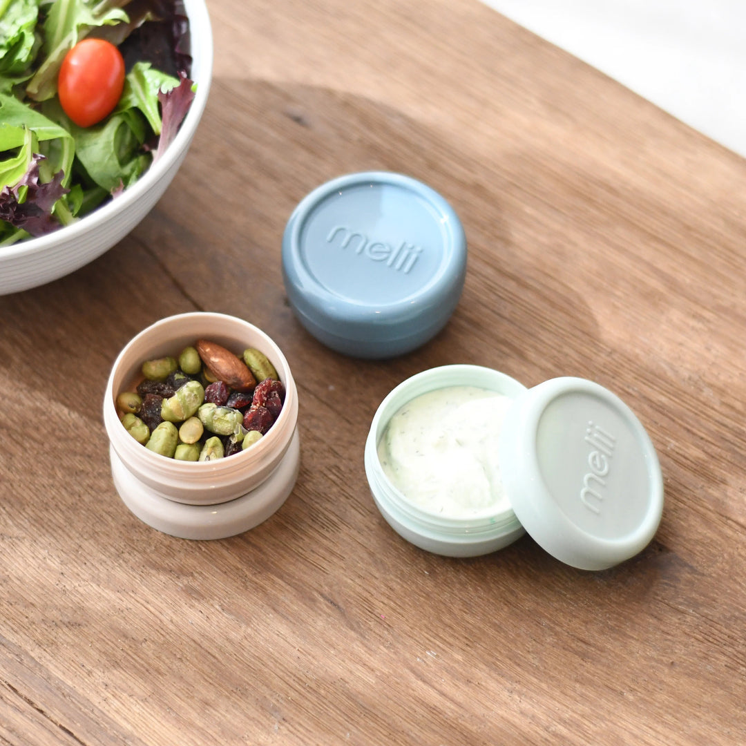 Melii Luxe Leakproof Condiment Containers - Set of 6