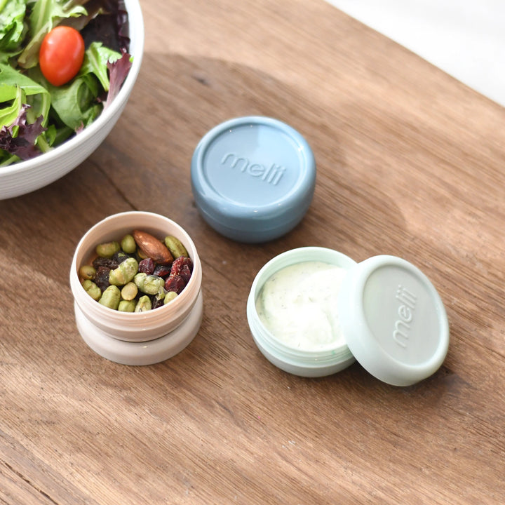 Melii Luxe Leakproof Condiment Containers - Set of 6