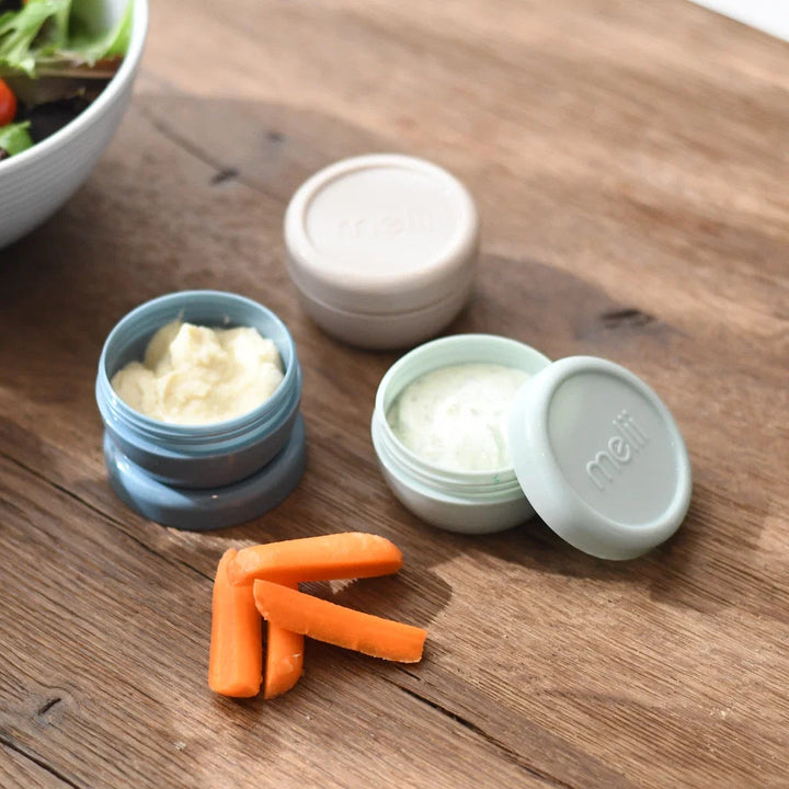 Melii Luxe Leakproof Condiment Containers - Set of 6