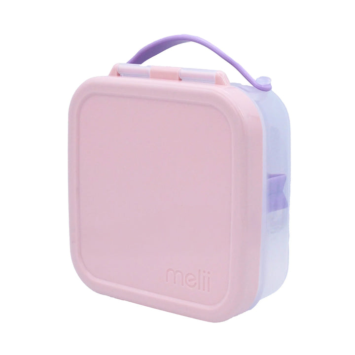 Melii Mini Bento Lunch Box with Handle - Pink/Purple