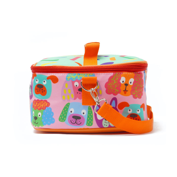 DooWop Kids Insulated Square Lunch Bag - Puppy Power