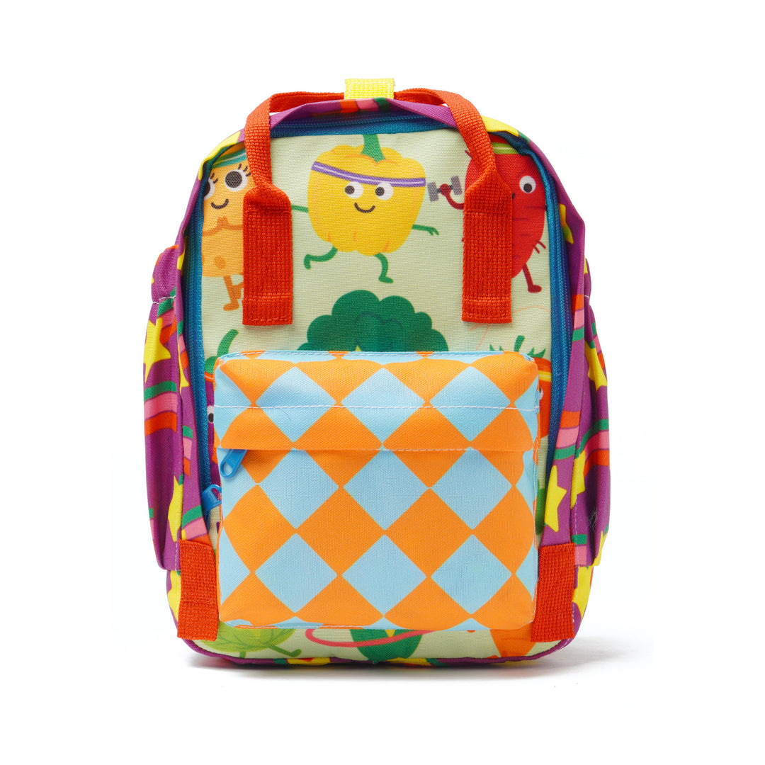 DooWop Kids Mini Backpack - Sporty Veges