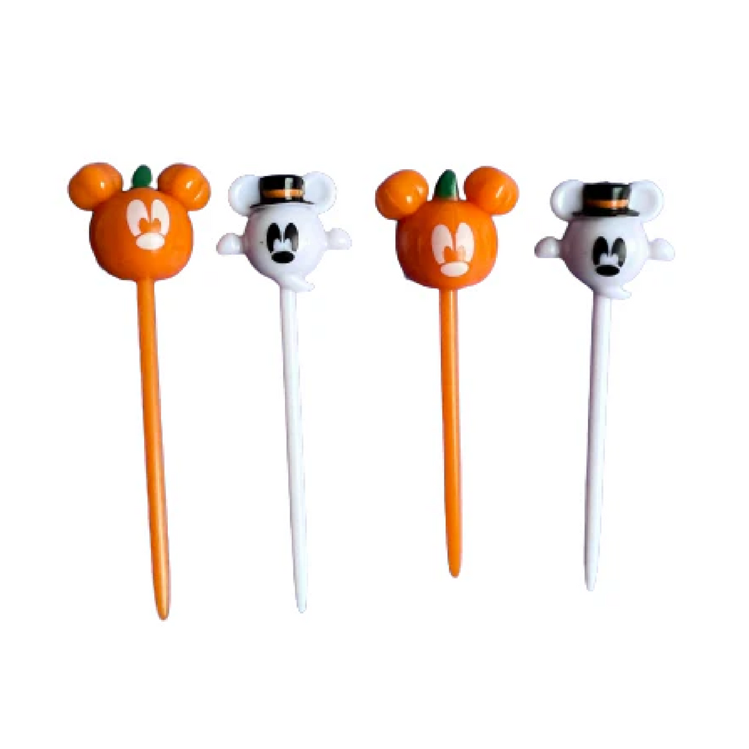 Disney Halloween Pumpkin Food Picks