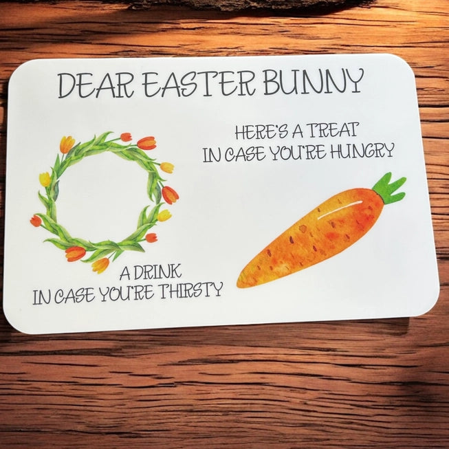 Easter Bunny Placemat - Carrot