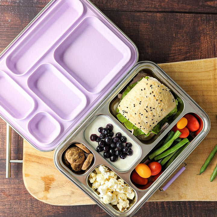 Ecococoon Stainless Steel Bento Box - Grape