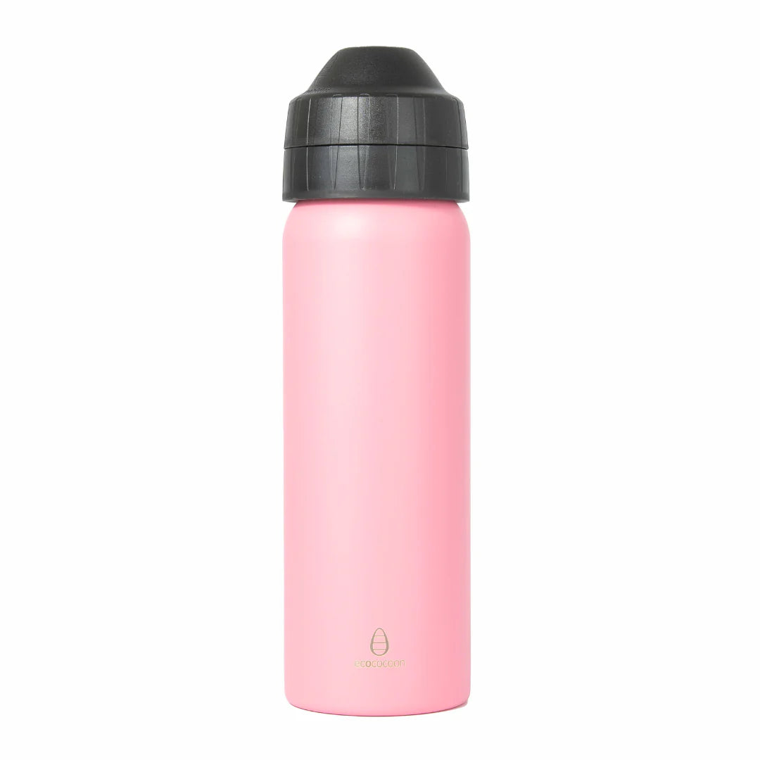 Ecococoon 600ml Drink Bottle - Pink Rose