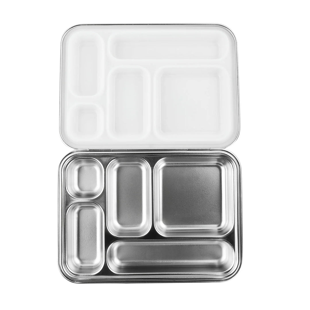 Ecococoon Stainless Steel Bento Box - White