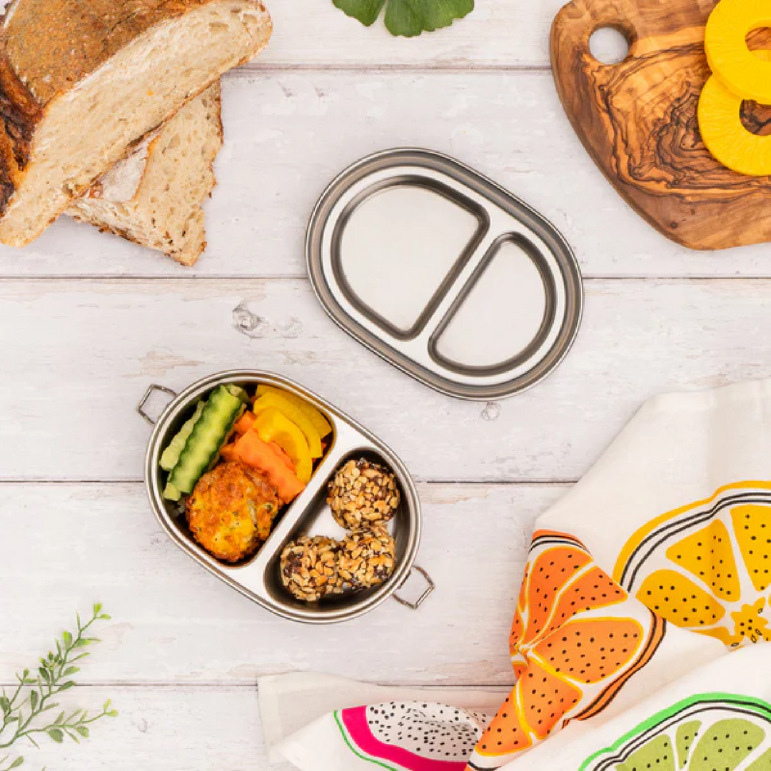 Ecococoon Stainless Steel Classic Snack Pot Duo