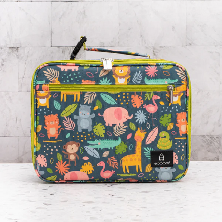 Ecococoon Insulated Lunch Bag - Zoo Friends