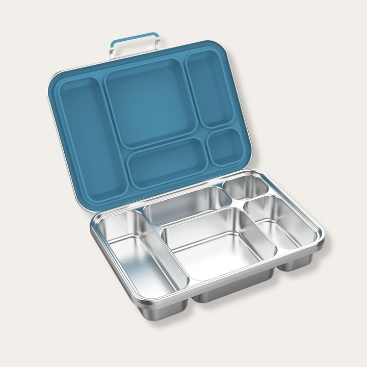EverBento Classic Stainless Steel & Silicone Bento - Bluebell Blue