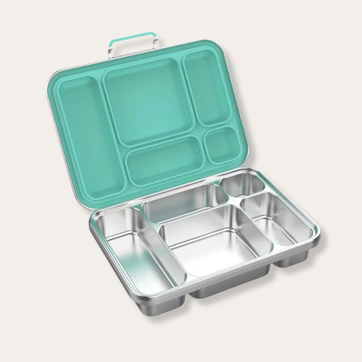 EverBento Classic Stainless Steel & Silicone Bento - River Mint
