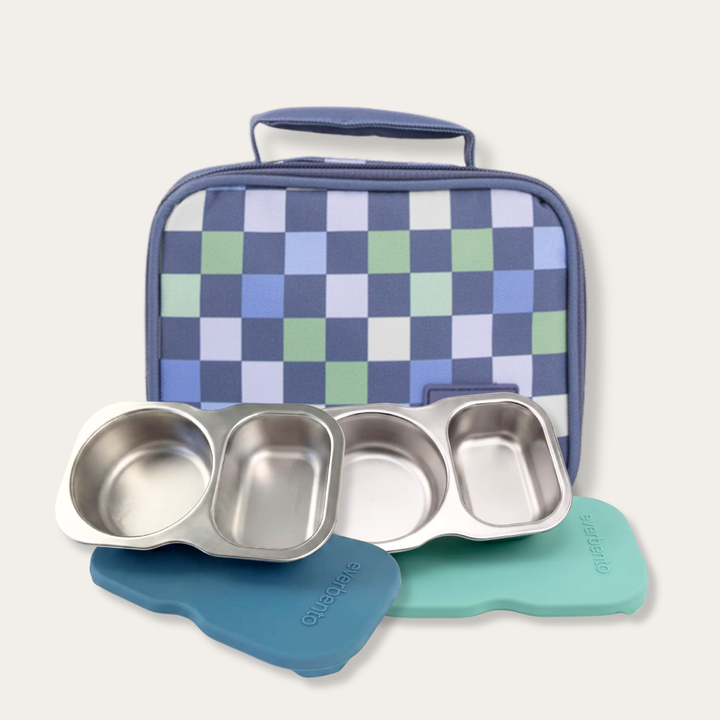 EverBento 2 x DipDuo + MontiiCo Mini Bag Bundle - Checkmate