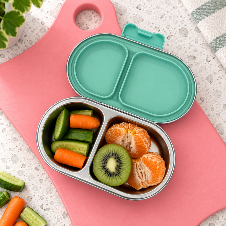 EverBento & PackIt Stainless Steel Snack Bundle - River/Black