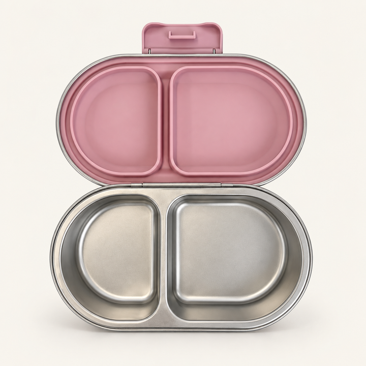 EverBento & MontiiCo Snack Box + Bag Bundle - Posie/Twirl