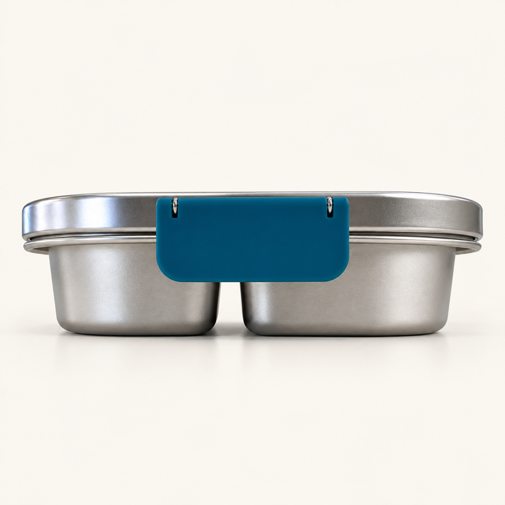 EverBento & PackIt Stainless Steel Snack Bundle - Bluebell/Black