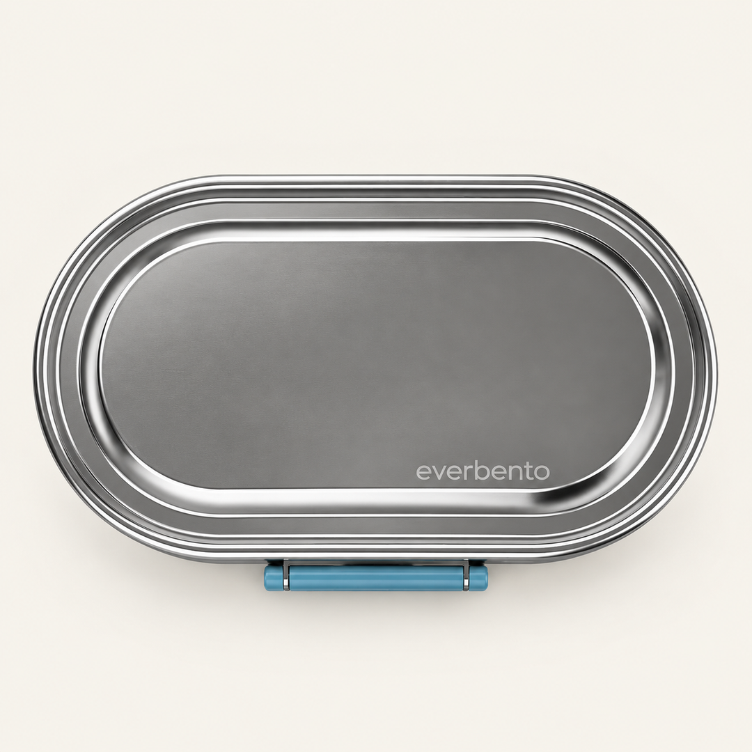 EverBento & PackIt Stainless Steel Snack Bundle - Bluebell/Black