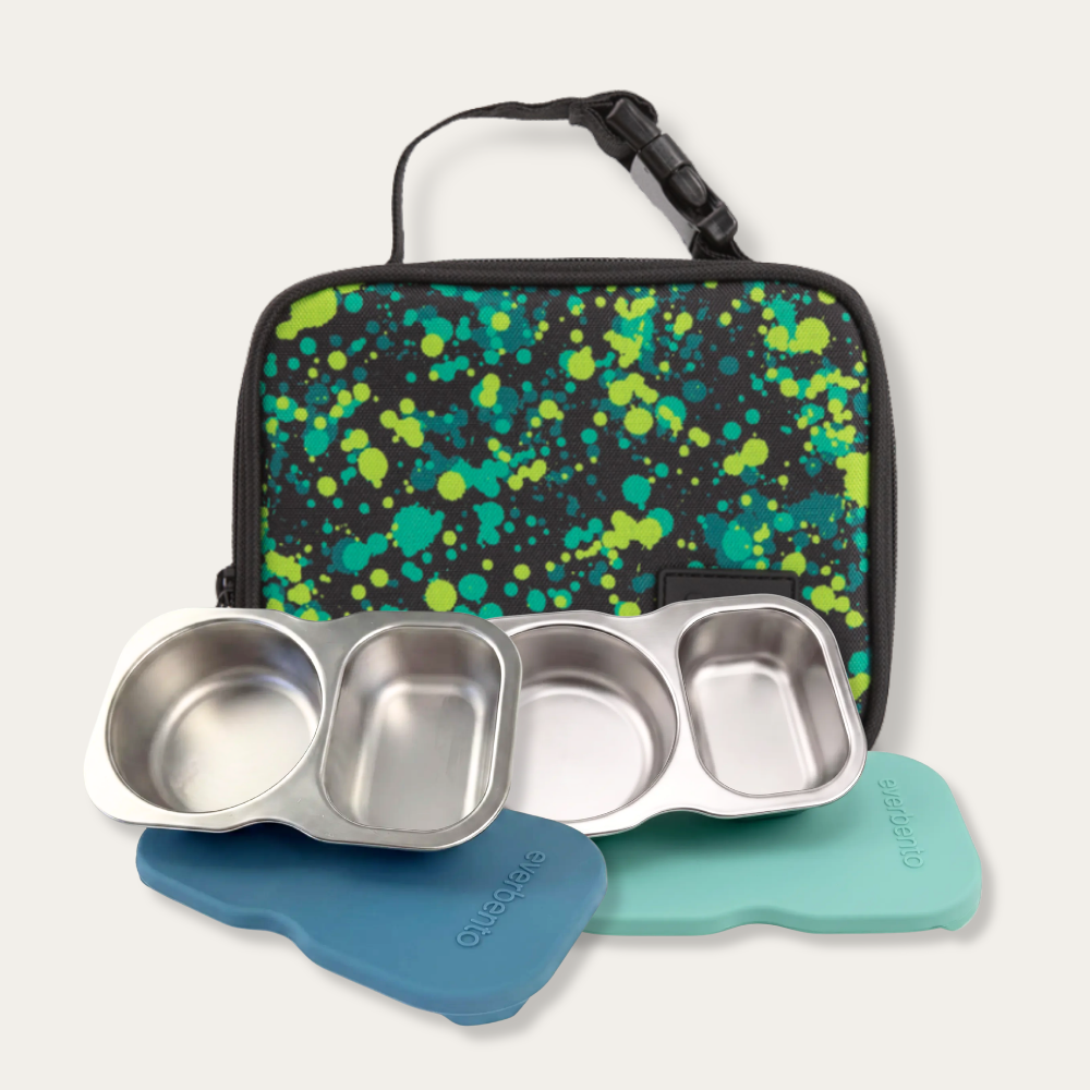 EverBento 2 x DipDuo + MontiiCo Mini Bag Bundle - Splat