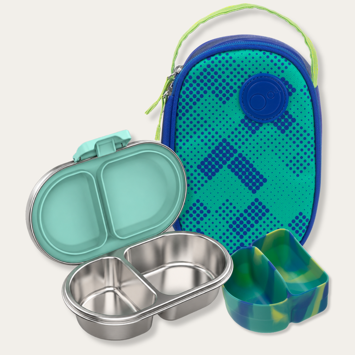 EverBento & b.box Stainless Steel Snack Bundle - River/Recharge