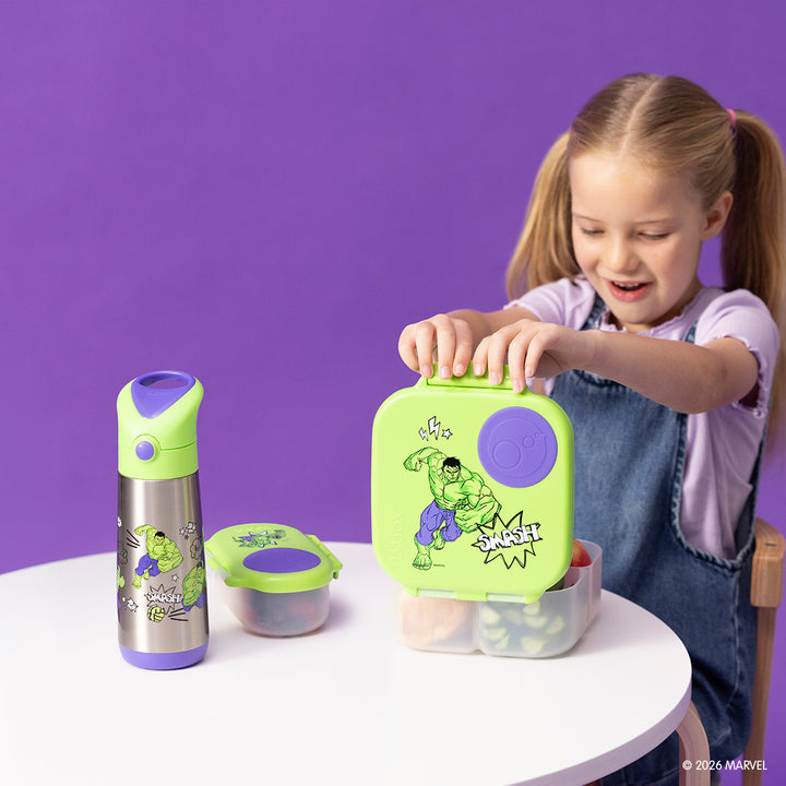 PRE-ORDER b.box Insulated Drink Bottle 500ml - Hulk
