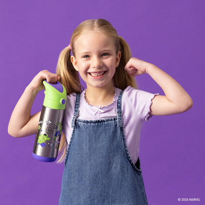 PRE-ORDER b.box Insulated Drink Bottle 500ml - Hulk