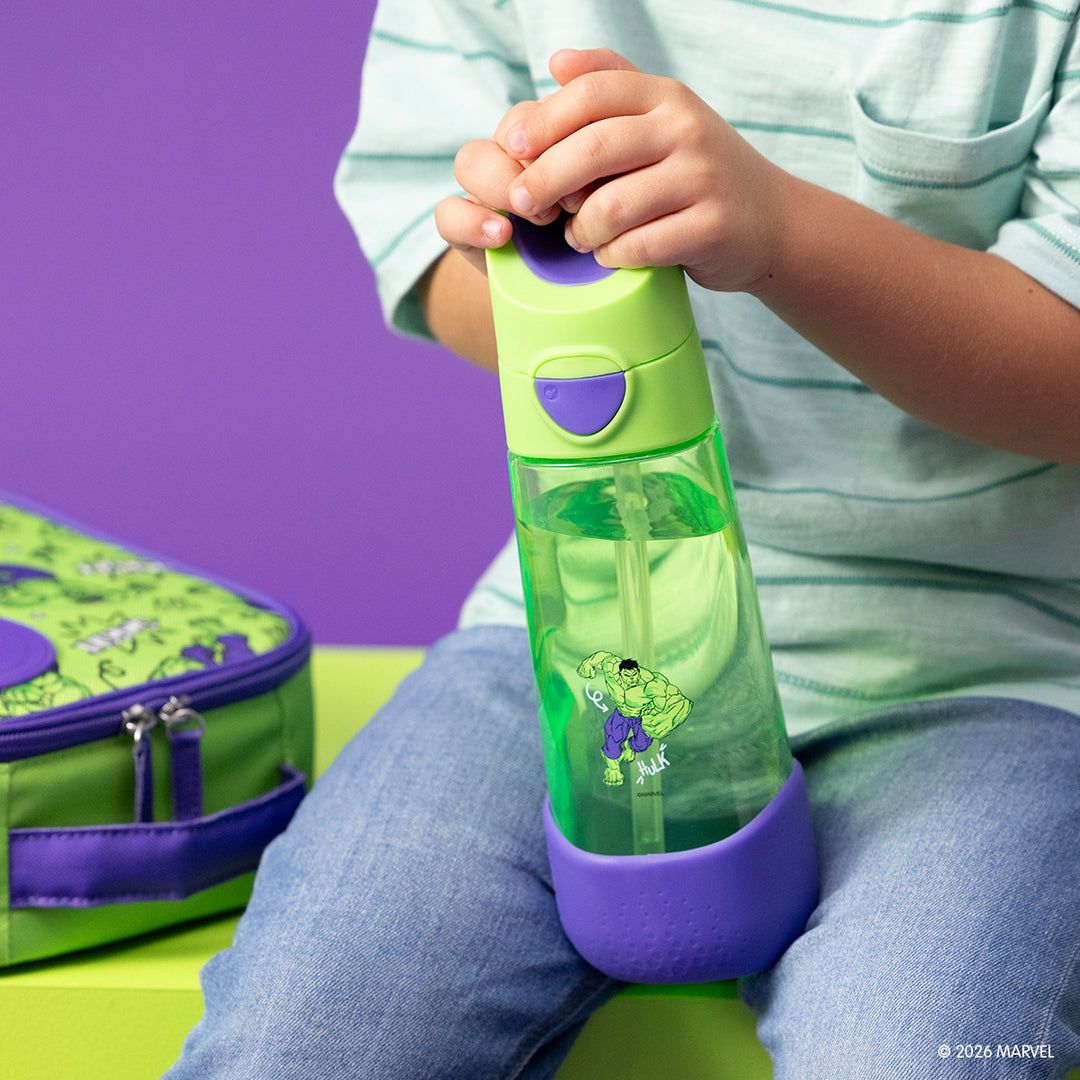 PRE-ORDER b.box Drink Bottle 600ml - Hulk