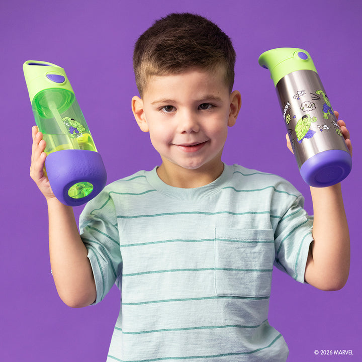 PRE-ORDER b.box Drink Bottle 600ml - Hulk