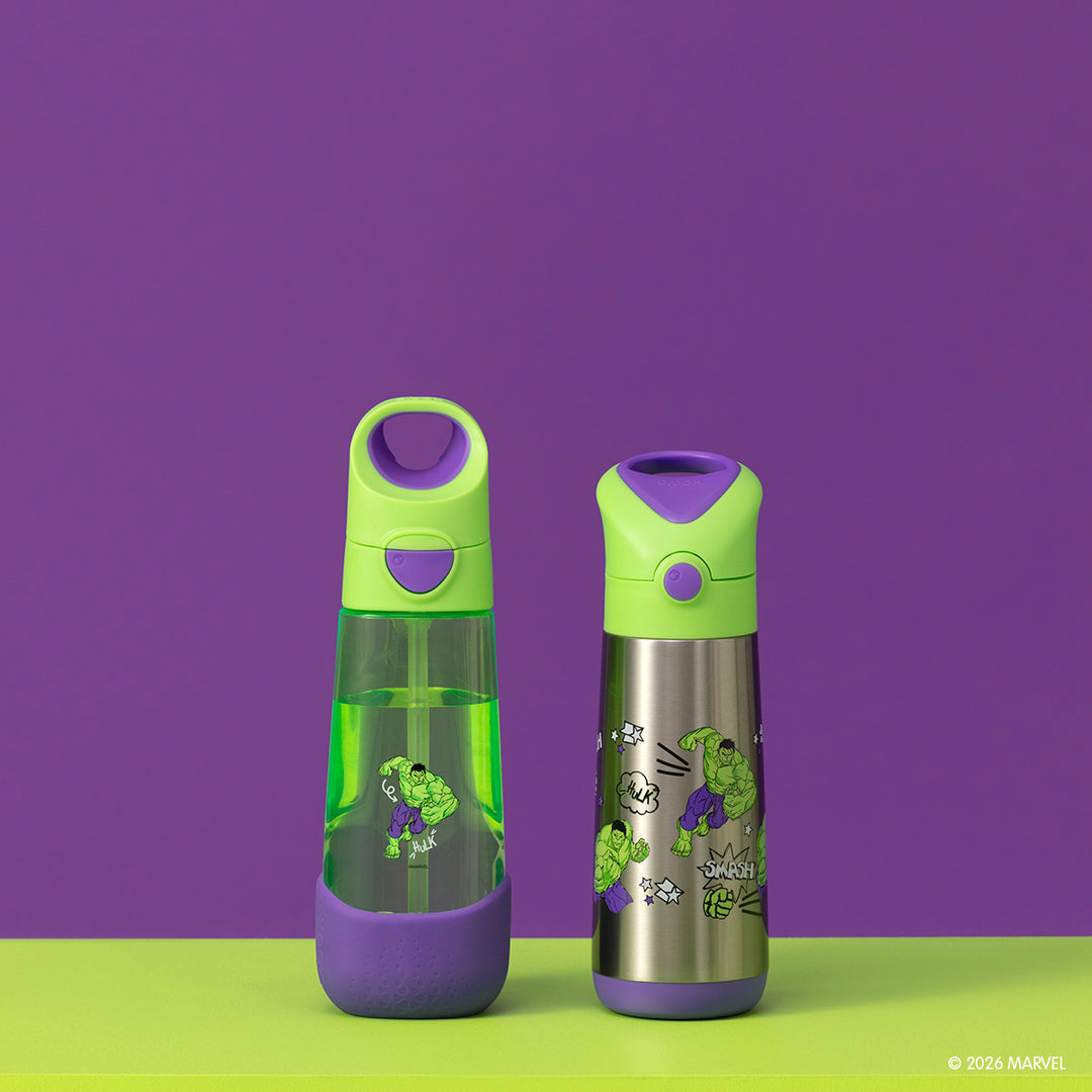 PRE-ORDER b.box Insulated Drink Bottle 500ml - Hulk