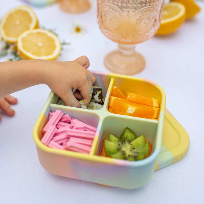 Silicone Bento Snack Box - Fairy Floss