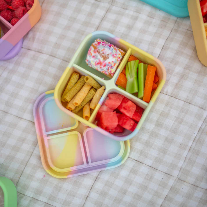 Silicone Bento Snack Box - Fairy Floss