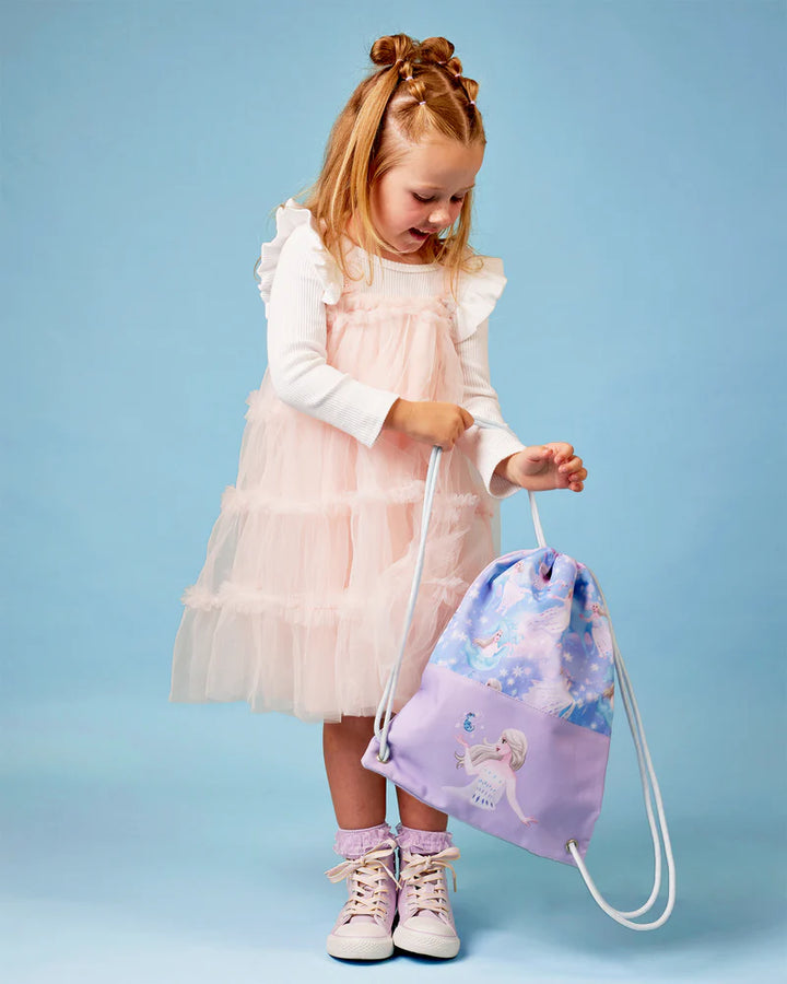 The Somewhere Co Draw String Bag - Frozen