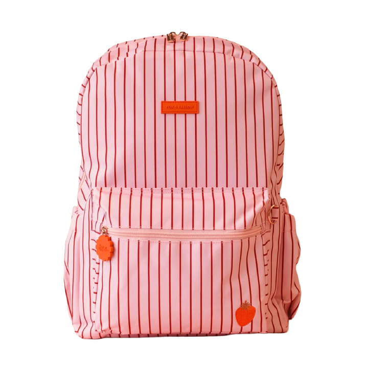 Fox & Fallow Backpack - Strawberry Stripe