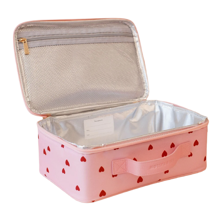 Fox & Fallow Large Insulated Lunch Bag + Backpack Bundle - Little Hearts