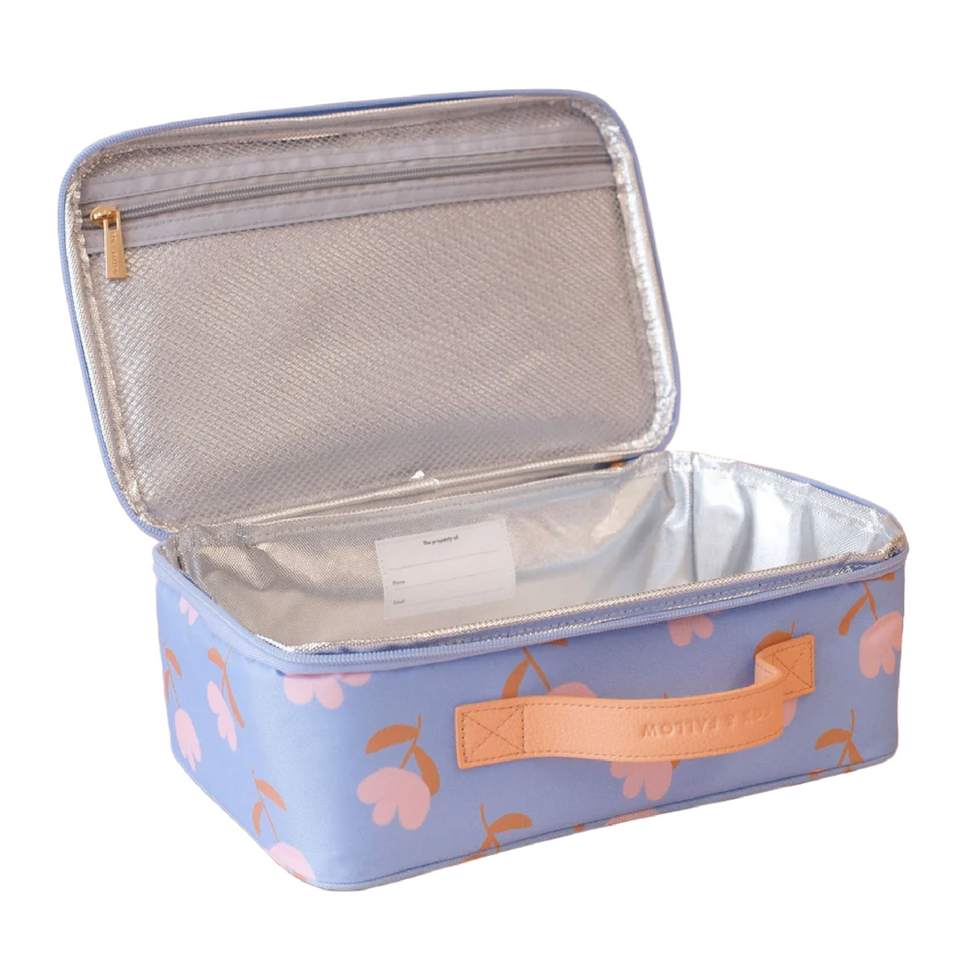 Fox & Fallow Insulated Lunch Bag - LARGE - Tulips