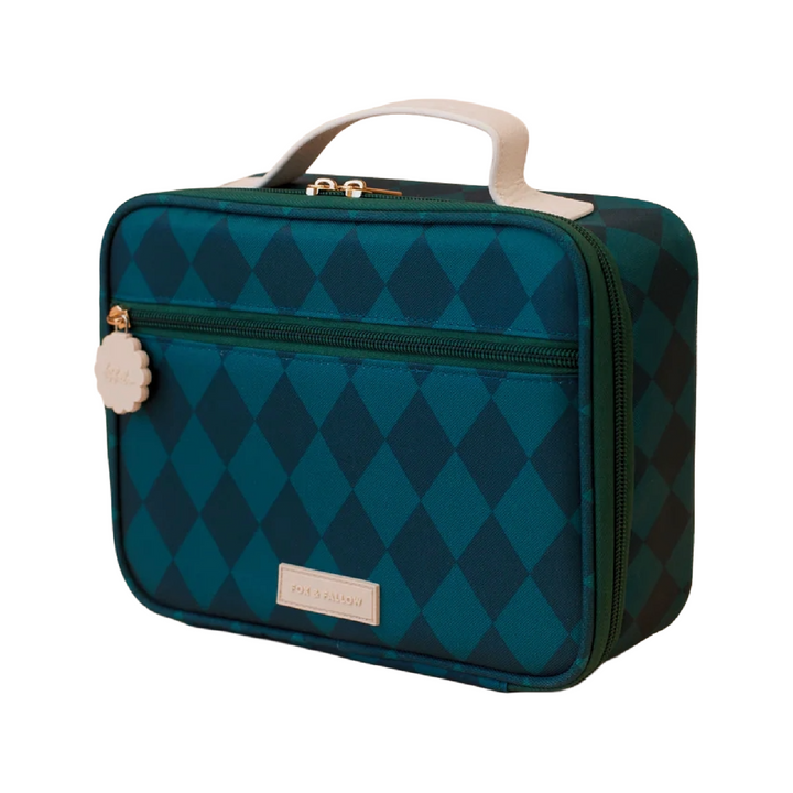 Fox & Fallow Insulated Lunch Bag - MINI - Forest Diamonds