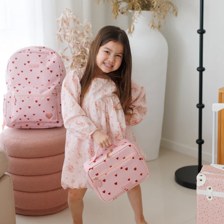 Fox & Fallow Insulated Lunch Bag - MINI - Little Hearts