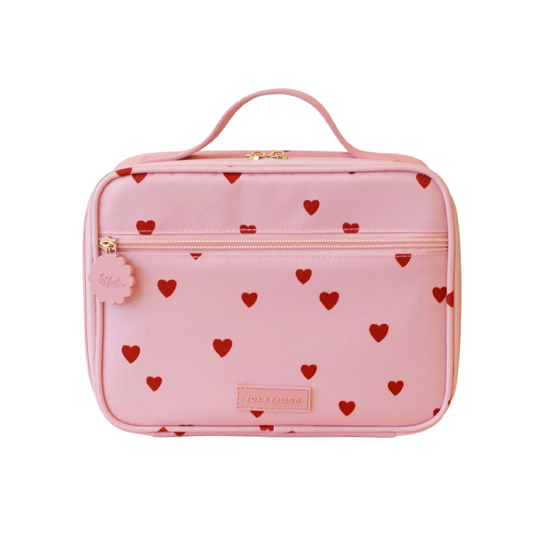 Fox & Fallow Insulated Lunch Bag - MINI - Little Hearts