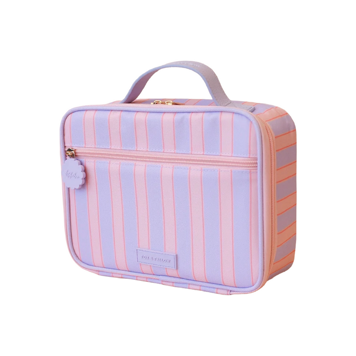 Fox & Fallow Insulated Lunch Bag - MINI - Powder Stripe